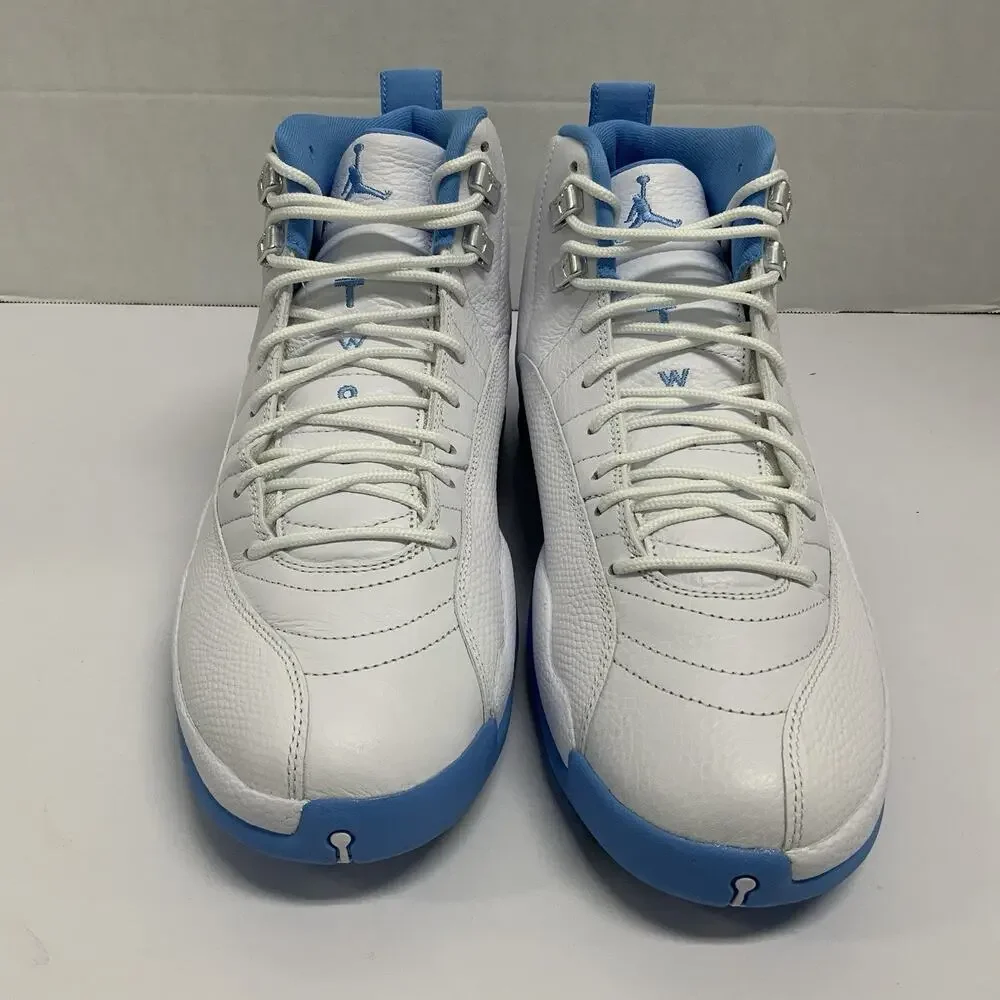 Air Jordan 12 Retro Melo 2025 CT8013 112 Size 9 Men White University Blue UNC